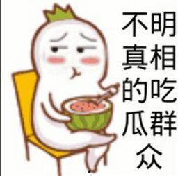 吃瓜群众表情是什么意思